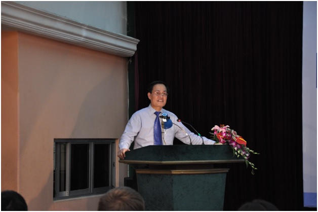 Welcome and Opening addresses – Mr.Nguyen Huu Duc (Vice-President of Vietnam National University,  Hanoi)  