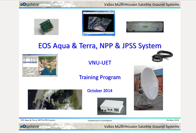 Trang giới thiệu khóa học đào tạo thu nhận tín hiệu trạm thu vệ tinh và ăng ten