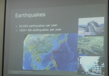 GS. Jimmy Chou giới thiệu về hệ thống cảnh báo động đất tiên tiến của Đài Loan trên nền tảng GIS